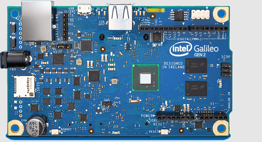 Picture of Intel Galileo Development Board(Blue)