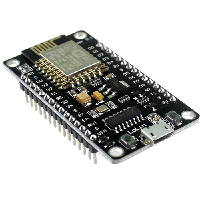 Picture of NODEMCU V3 ESP8266 WIFI MODULE DEVELOPMENT BOARD WITH CH340(Black)