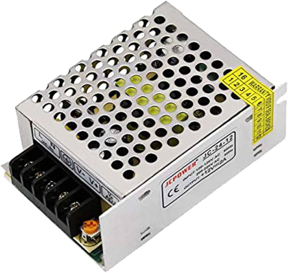 Picture of 220v AC to 12V DC POWER SUPPLY 2 Amp SMPS 12V 2AMP(Silver)