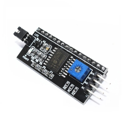 Picture of I2C Display Module - 16X2 display driver(Black)