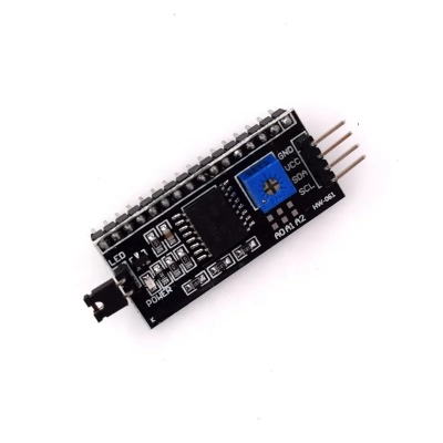 Picture of I2C Display Module - 16X2 display driver(Black)