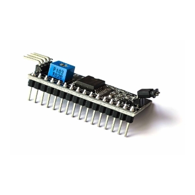 Picture of I2C Display Module - 16X2 display driver(Black)