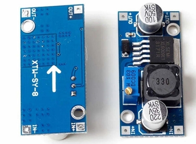 Picture of DC-DC Adjustable Boost Converter Module - XL6009(Blue)
