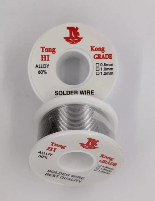 Picture of Solder Lead -Soldering Lead 60% Alloy Welding Solder Wire 0.8mm thickness weight 40 gm(White)