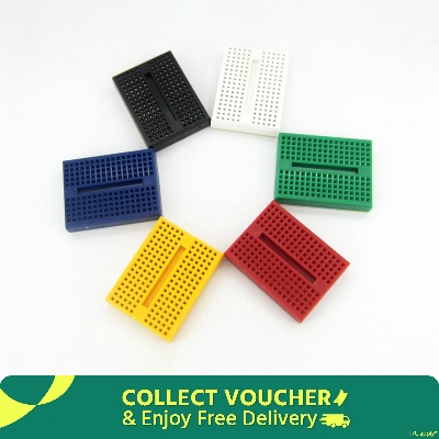Picture of Mini Breadboard Prototype Board for DIY Project 35*45*8.7mm(Multicolor)