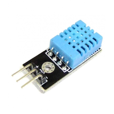 Picture of Dht11 Temperature And Relative Humidity Sensor Module for Arduino, Rasberry, Microcontroller(Black)