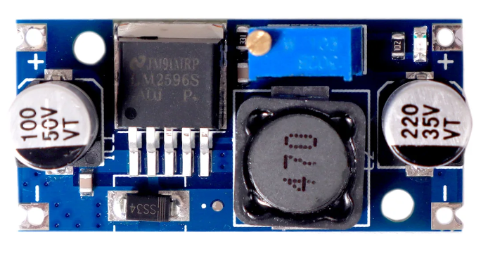 Picture of LM2596 DC-DC Buck Converter Step-Down Power Supply Module-1PC(Blue)