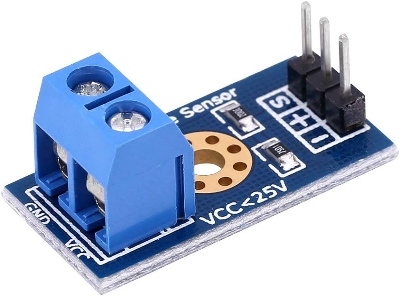Picture of DC 0-25V Mini Voltage Detection Sensor Module For Arduino(Blue)