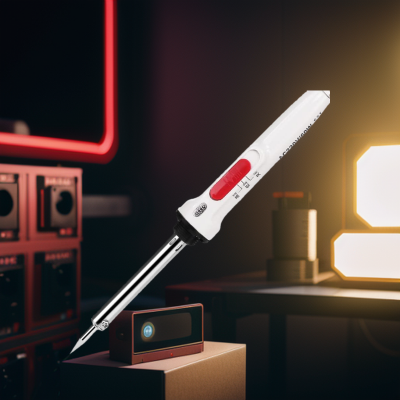 Picture of Soldering Iron Adjustable Temperature 220V 60W(White)