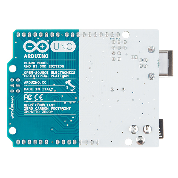 Picture of ARDUINO UNO REV3 SMD Original Made in Italy Official(Blue)