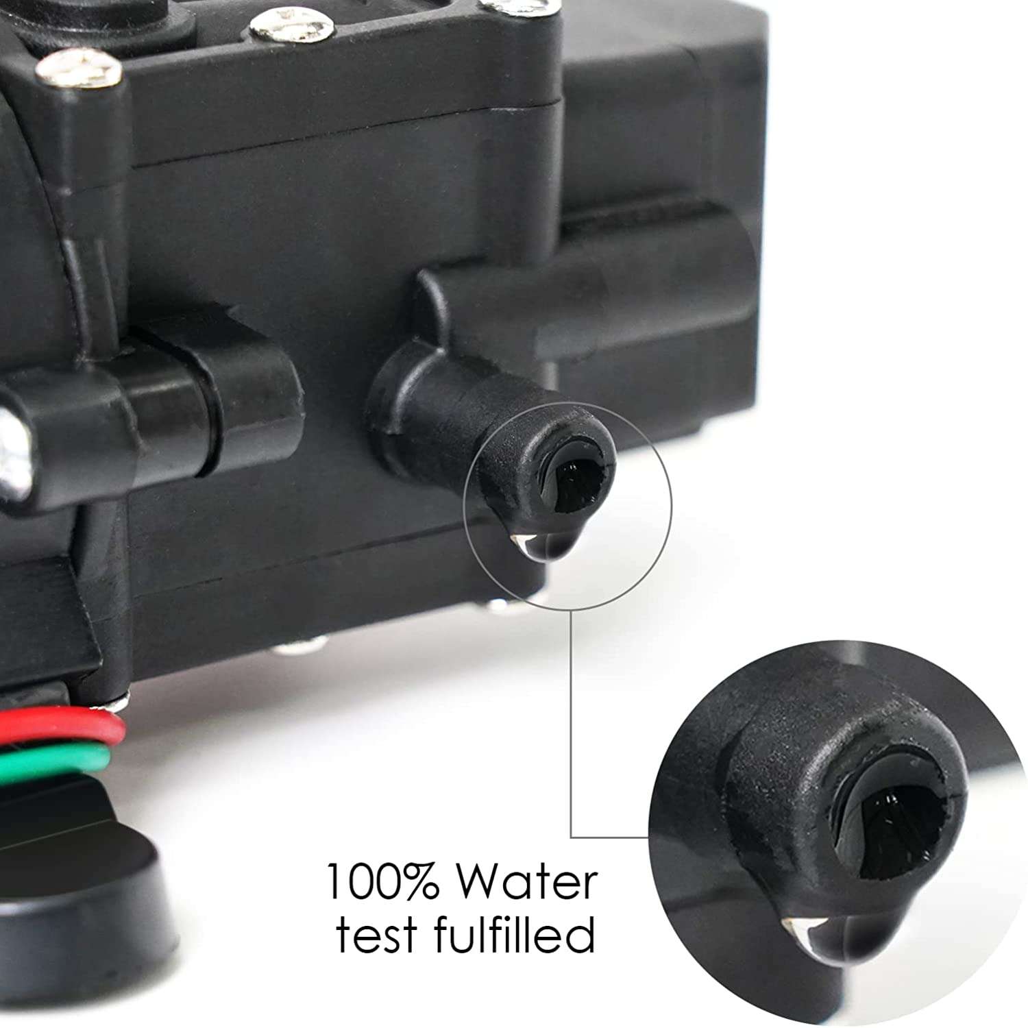 Picture of DC 12V 3A High Pressure Diaphragm Water Self Priming Pump 4 L/Min()