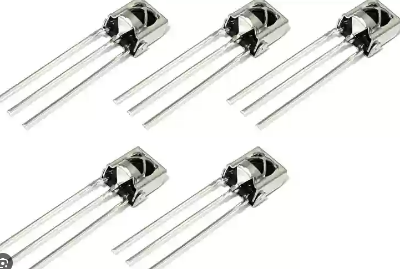 Picture of TSOP 1738 IR Receiver 3 Leg 38KHz Remote Control IR Infrared LED Receiver Head Photoelectric Switch For Remote TV CD Camera DIY 10 pcs(Multicolor)