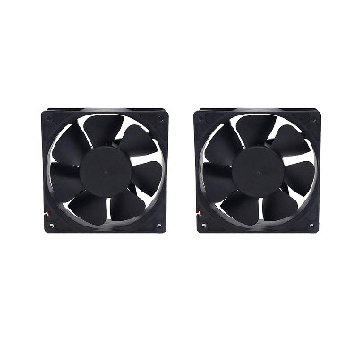 Picture of DC Brushless motor cooling fan 12 V .30 A  3 inch 2pin (5 pcs)(Black)