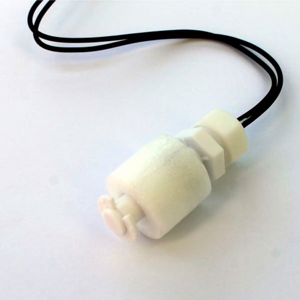 Picture of Water Level Sensor Float Swtcth (Small) Vertical Float Switch for Aquarium Pump Control Liquid Controller(White)