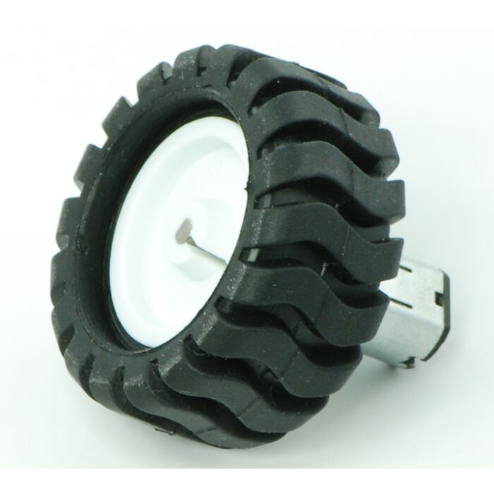 Picture of N20 Gearbox Motor Wheel Pololu wheel 42*19 motor wheel for DIY projects(White)