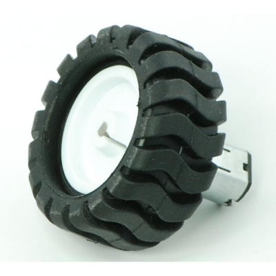 Picture of N20 Gearbox Motor Wheel Pololu wheel 42*19 motor wheel for DIY projects(White)
