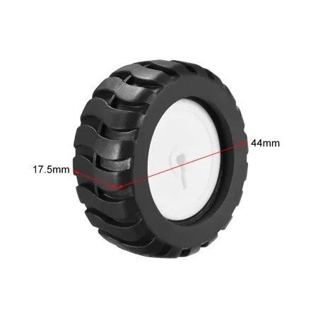 Picture of N20 Gearbox Motor Wheel Pololu wheel 42*19 motor wheel for DIY projects(White)
