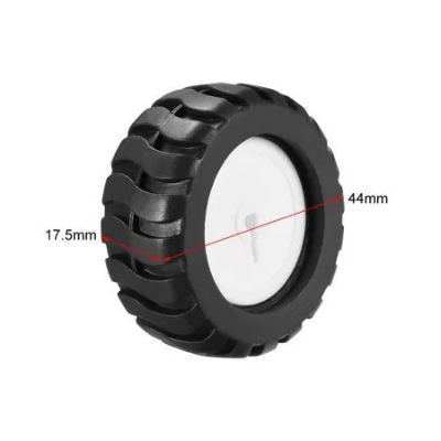 Picture of N20 Gearbox Motor Wheel Pololu wheel 42*19 motor wheel for DIY projects(White)
