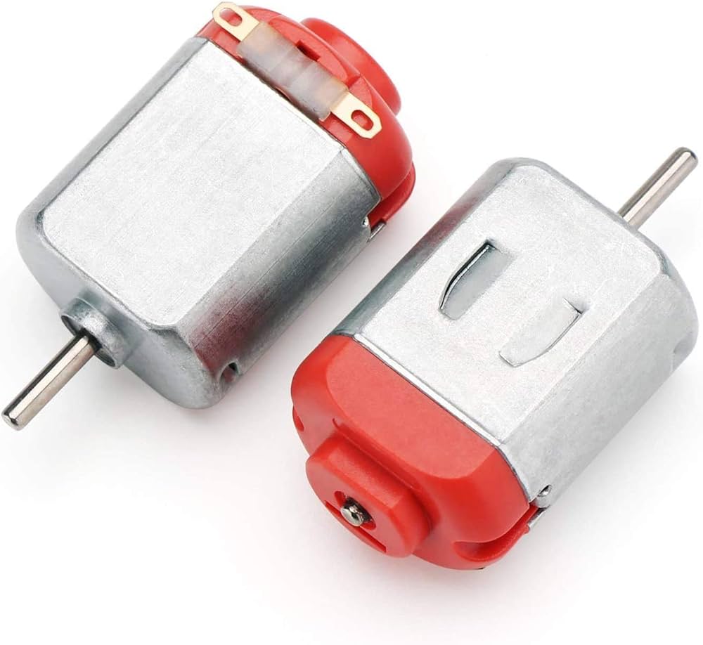 Picture of Micro Dc motor 1.5-6v for toys and DIY Projects -5 pcs(Silver)