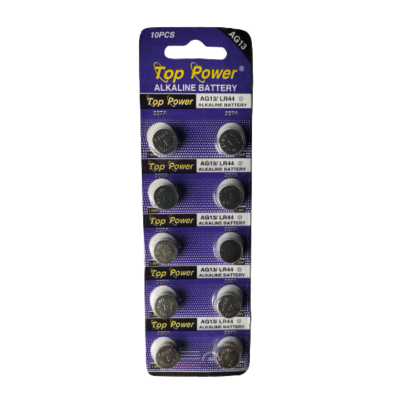 Picture of LR44 alkaline dry cell button battery 1.5v -4pc(Silver)