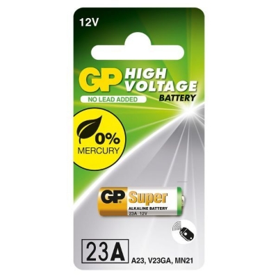 Picture of 12v 23a Gold Peak High Voltage Alkaline Battery (23A, V23GA, MN21)(Gold)