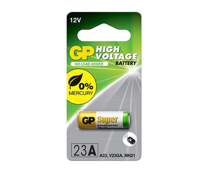 Picture of 12v 23a Gold Peak High Voltage Alkaline Battery (23A, V23GA, MN21)(Gold)