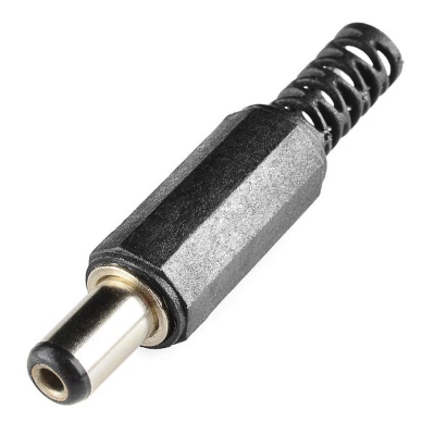 Picture of DC Barrel Jack Plug - Male 5.5mm/2.1mm-2pcs(Black)