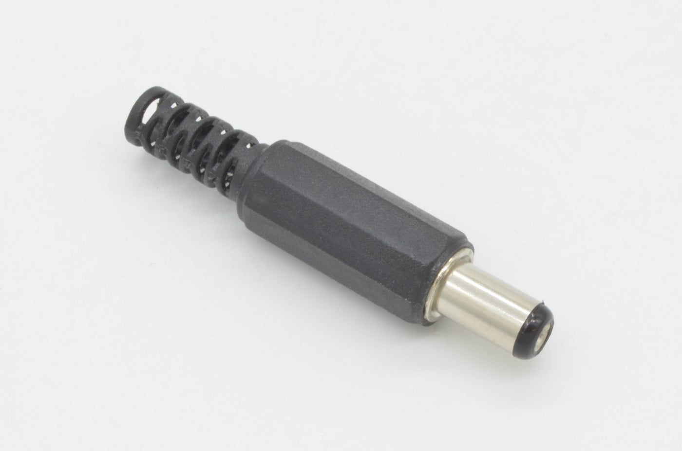 Picture of DC Barrel Jack Plug - Male 5.5mm/2.1mm-2pcs(Black)