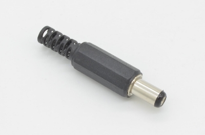 Picture of DC Barrel Jack Plug - Male 5.5mm/2.1mm-2pcs(Black)