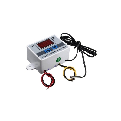 Picture of XH-W3001 AC 220V 1500W Temperature Controller Thermostat Control Switch With Digital LED for heater, incubator use(White)