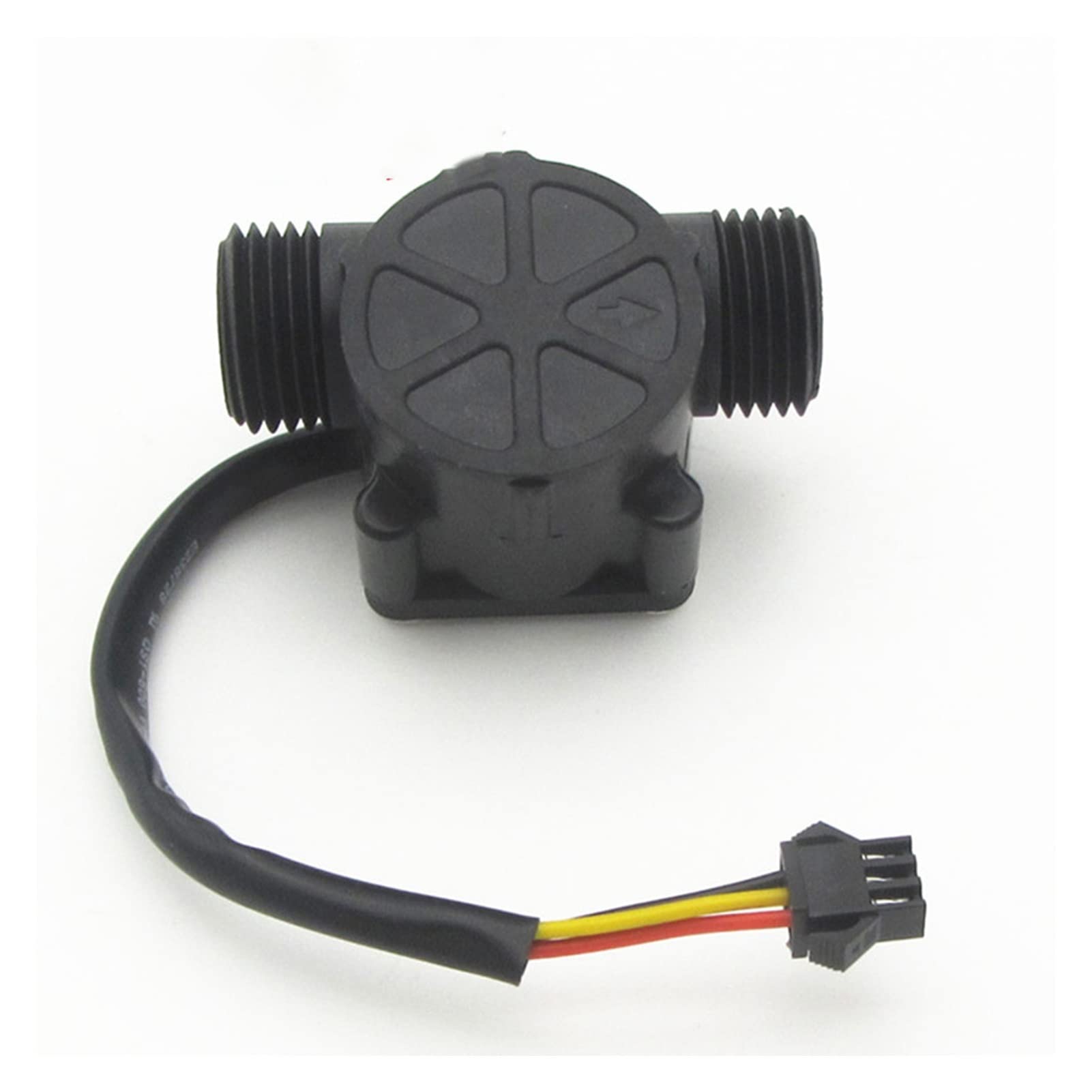 Picture of Zcryx Water flow sensor flowmeter Hall flow sensor Water control 1-30L/min 2.0MPa(Black)