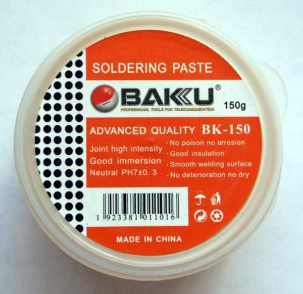 Picture of Baku Soldering Rosin Flux Paste BK-80 80Gm(Orange)