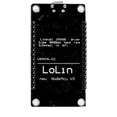 Picture of ESP8266 Development Board CH340 Type-C WiFi Module NodeMCU Lua ESP8266 V3 Lolin(Black)