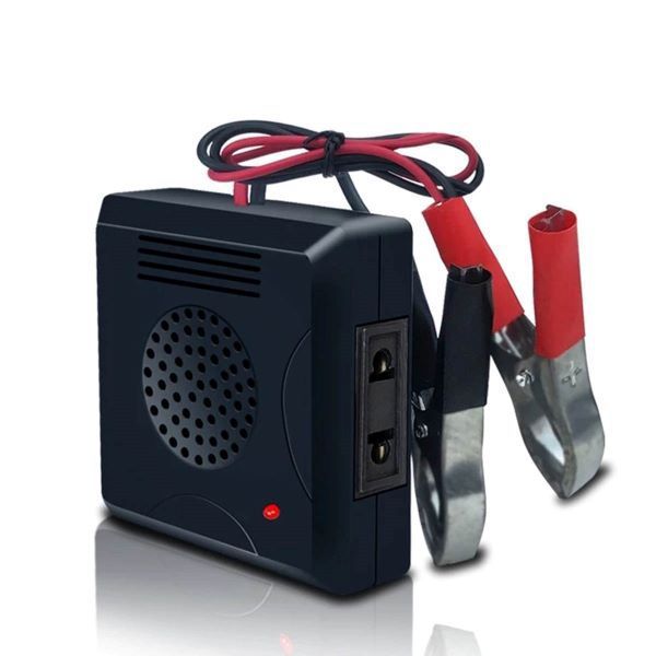 Picture of 180W Solar Home Power Inverter: Converts 12V DC to 220V AC(Black)