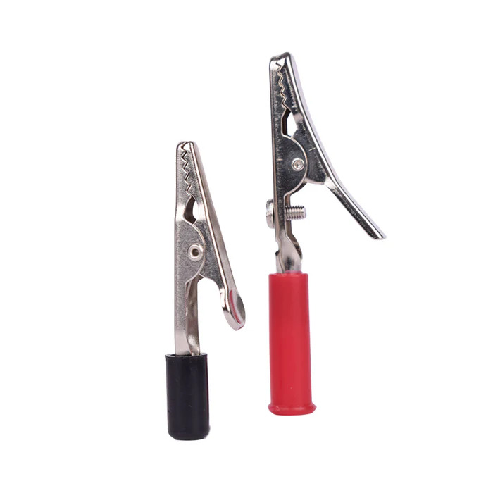 Picture of Crocodile Clip for Electronics and DIY projects- 5 pair(Black)