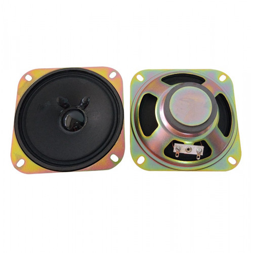 Picture of 1PCS 4 Ohm 5 Watt Rubber Cone Square Speaker DIY Speaker(Black)