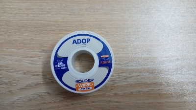 Picture of 80gmSolder Wire  Rosin Core - 60/40 Tin-Lead, 0.8mm Diameter(Silver)