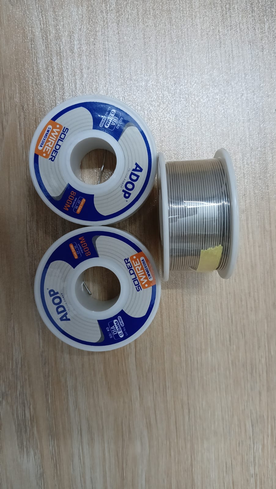 Picture of 80gmSolder Wire  Rosin Core - 60/40 Tin-Lead, 0.8mm Diameter(Silver)