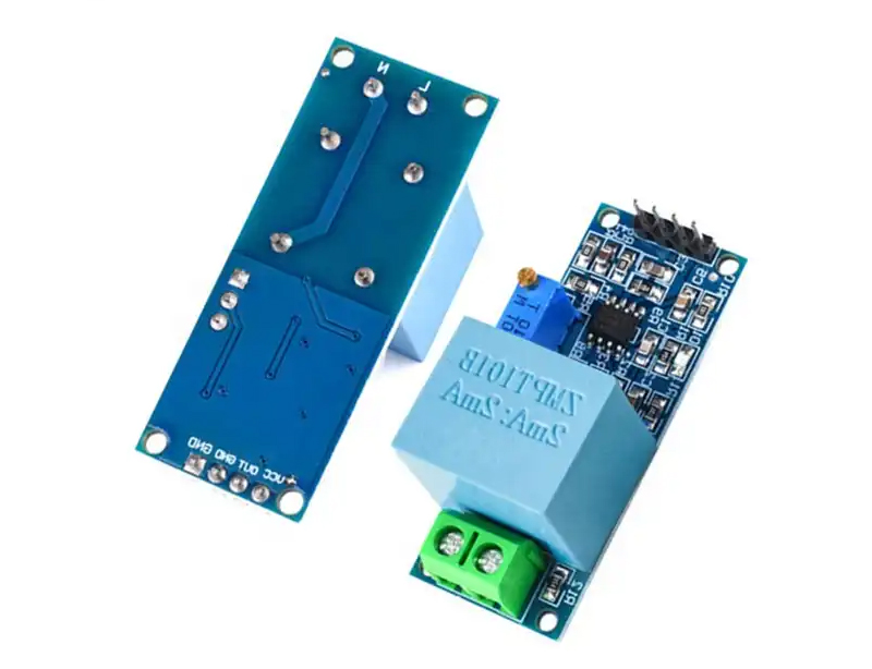 Picture of ZMPT101B AC Output Voltage Sensor Module 2mA Single Phase Voltage Transformer(Blue)