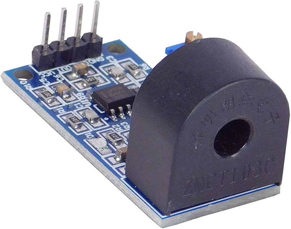 Picture of ZMCT103C Current Transformer 5A AC Current Sensor Module(Blue)