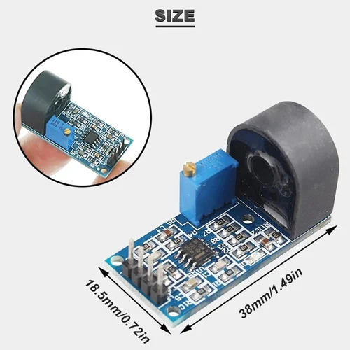 Picture of ZMCT103C Current Transformer 5A AC Current Sensor Module(Blue)