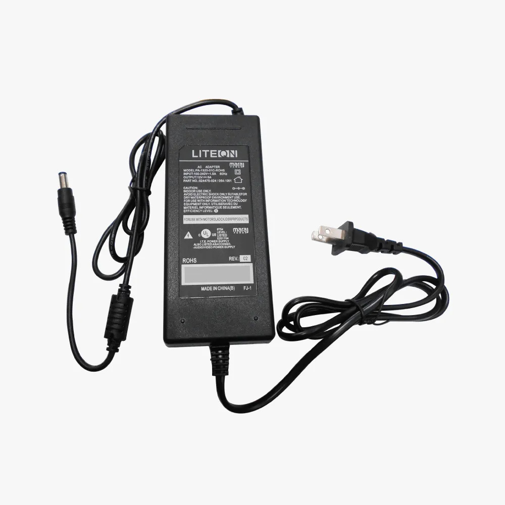 Picture of Liteon 12V 5a Power Supply Adapter AC220v to 12v DC Charger(Black)