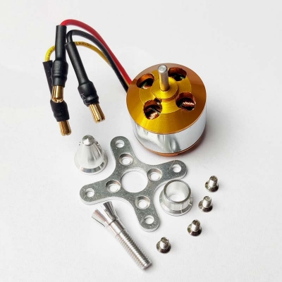 Picture of Brushless Motor A2212/13T 1000Kv -for RC Drones & Airplanes(Gold)