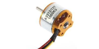 Picture of Brushless Motor A2212/13T 1000Kv -for RC Drones & Airplanes(Gold)