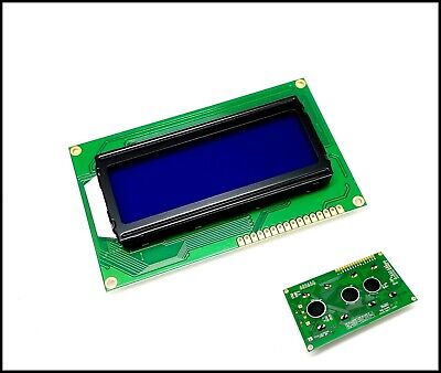 Picture of 20x4 2004 White on Blue Character LCD with Backlight(Blue)