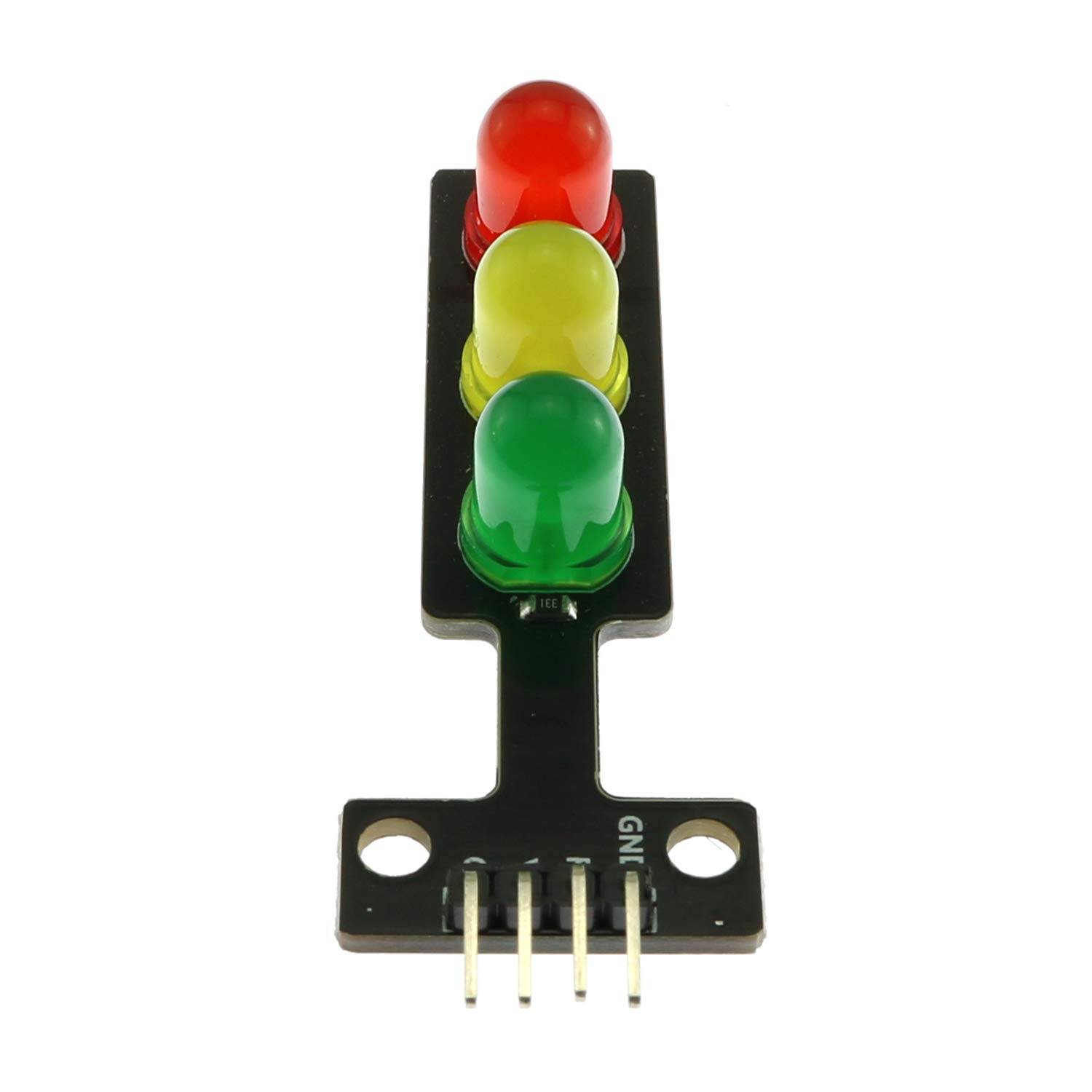 Picture of 5V Mini LED Traffic Signal Display Module(Black)