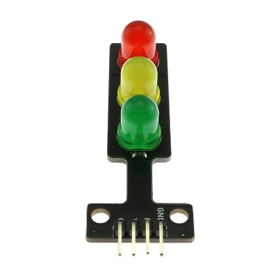 Picture of 5V Mini LED Traffic Signal Display Module(Black)