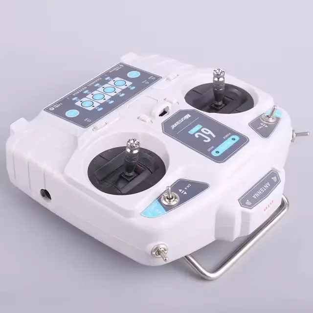 Picture of MicroZone MC6C Mini V2 – 2.4GHz 6CH Controller & Receiver Radio System for RC Airplanes, Drones, Multirotor Helicopters, and Boats(Grey)
