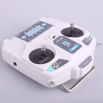 Picture of MicroZone MC6C Mini V2 – 2.4GHz 6CH Controller & Receiver Radio System for RC Airplanes, Drones, Multirotor Helicopters, and Boats(Grey)