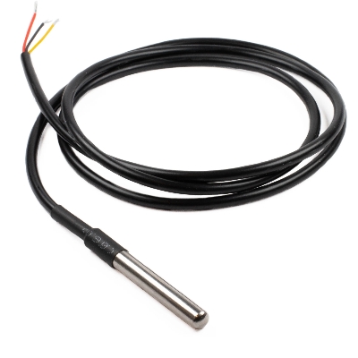 Picture of Waterproof DS18B20 Digital temperature sensor(Black)